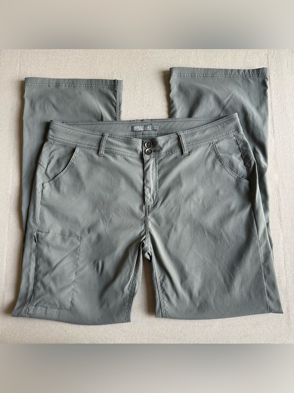prAna Olive Green Women’s Hiking Pants